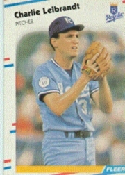 1988 Fleer Baseball Cards      263     Charlie Leibrandt